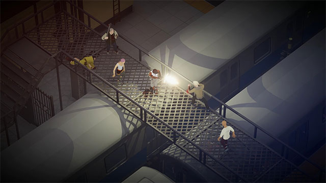 Các bàn chơi trong Midnight Fight Express game được tạo ngẫu nhiên hoàn toàn
