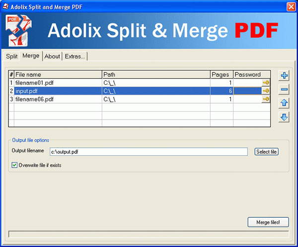 Ghép file PDF cực nhanh và dễ dàng với Adolix Split and Merge PDF