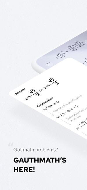 Gauthmath là app giải toán nhanh chóng, miễn phí