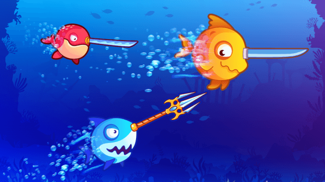 Tham gia cuộc chiến giữa các loài cá trong game Fish.IO