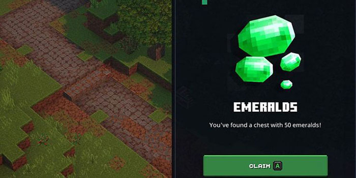 Việc thu thập Emeraldbằng cách chơi lại các ngục tối và mở rương trong các cấp độ khác nhau