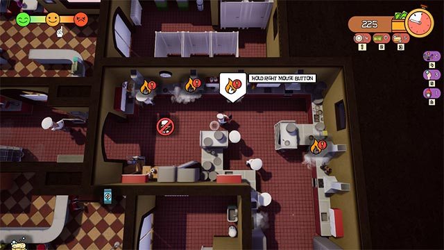 Mỗi level trong game Mad Restaurant People đưa ra 1 thử thách mới và có phần kỳ quặc