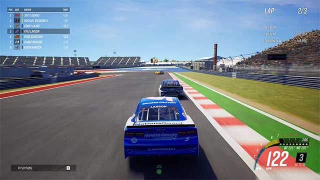 Trải nghiệm cảm giác hồi hộp và không khí của giải Nascar Cup Series