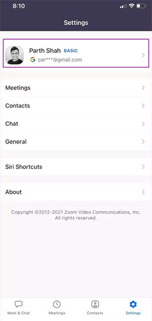 Chọn Ảnh hồ sơ