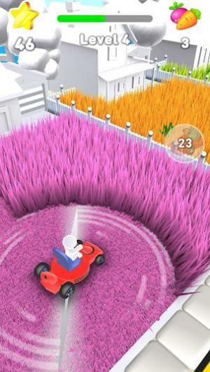 Sử dụng máy cắt cỏ có động cơ để cắt nhanh hơn