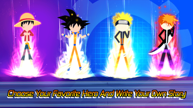 Chọn anh hùng yêu thích và viết lên câu chuyện của bạn