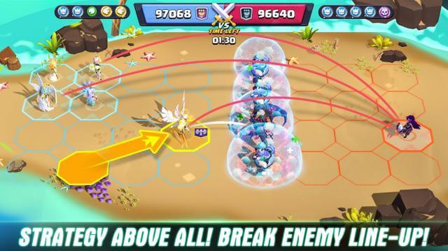 Chiến đấu chiến lược, phá vỡ đội hình của kẻ thù