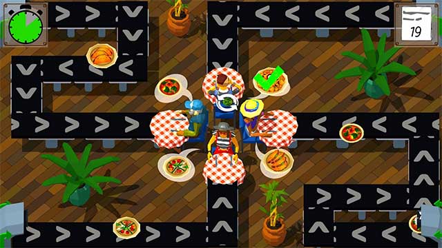 Bạn phải thật nhanh tay để cung cấp đúng món cho khách hàng