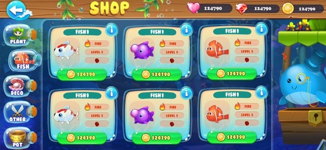 Shop - Nơi mua bán vật phẩm, hoa, chậu