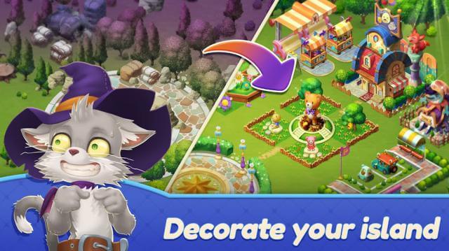 Trang trí hòn đảo của bạn