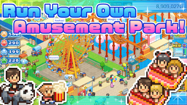 Điều hành công viên giải trí của riêng bạn trong game Dream Park Story