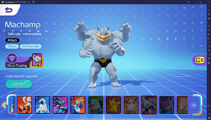 Machamp là một Po ké mon toàn diện và tầm xa