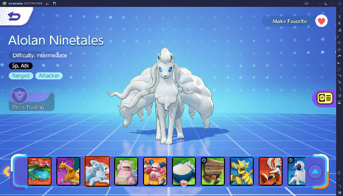 Alolan Ninetales là Pokémon tấn công