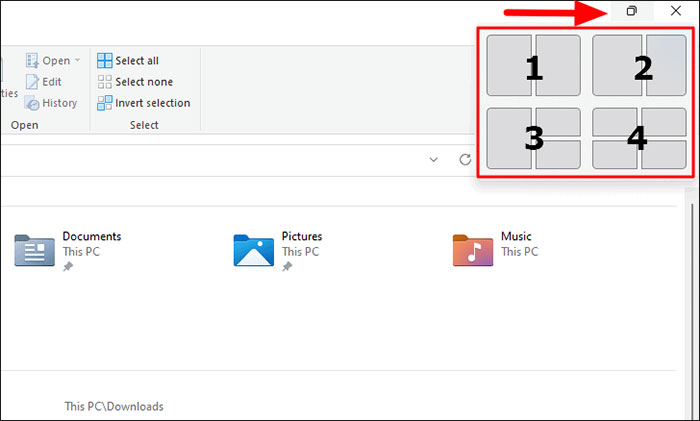 Với Windows 11, người dùng có thể điều chỉnh bố cục Snap Layout tùy ý