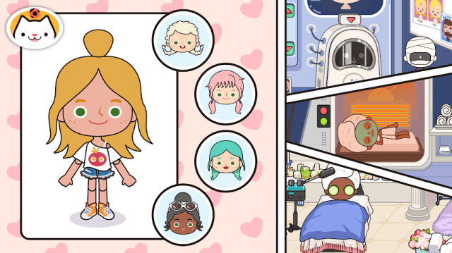 Tùy chỉnh diện mạo của bạn và khám phá thế giới thú vị trong game Miga Town: My World
