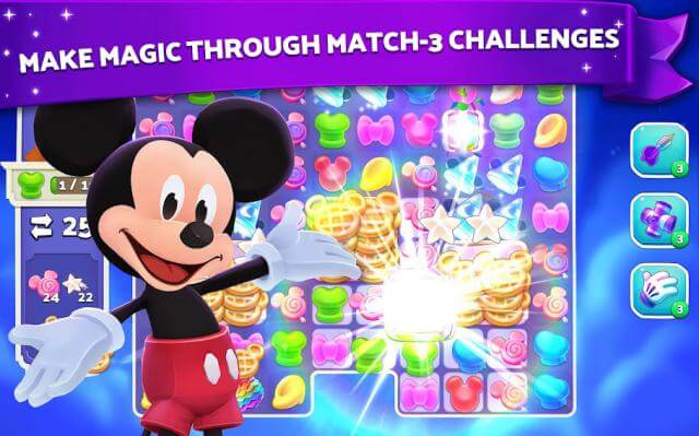 Giải quyết các màn đố match-3 đầy màu sắc và thách thức