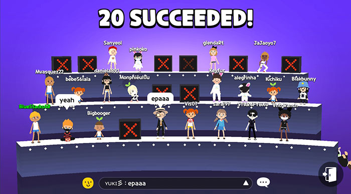 Trở thành người cuối cùng còn sót lại để chiến thắng và nhận nhiều phần thưởng hấp dẫn trong Game Party