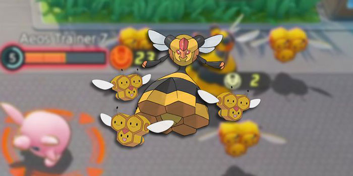 Vespiquen và Combee trong Pokémon Unite