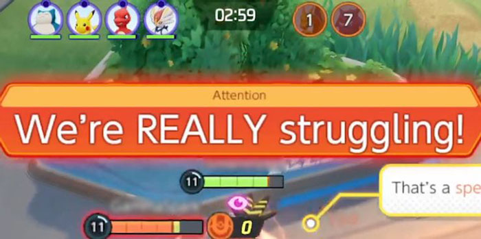 Cảnh báo chú ý giúp người chơi biết về cách biệt điểm số trong trận đấu