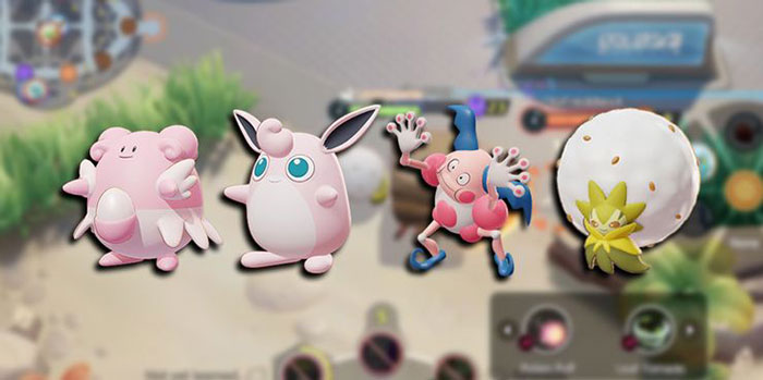 Một số Pokémon hỗ trợ trong Pokémon Unite
