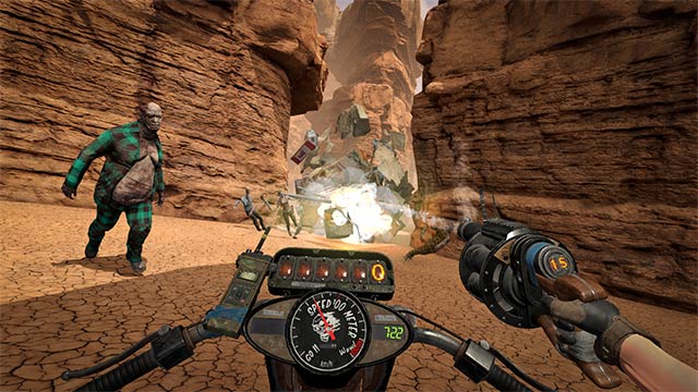 Hell Road VR là hành trình tiêu diệt zombie trong thế giới thực tế ảo