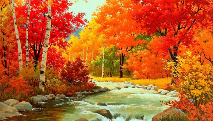 Cảnh mùa thu tuyệt đẹp