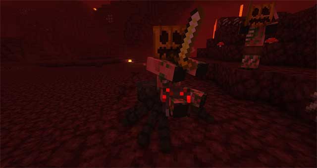 Đôi khi các Undead có thể cưỡi nhện đi tấn công người chơi