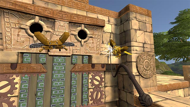 Học cách làm chủ roi da khi di chuyển và chiến đấu trong game Eye of the Temple