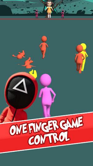 Squid Games cho bạn chơi bằng 1 ngón tay