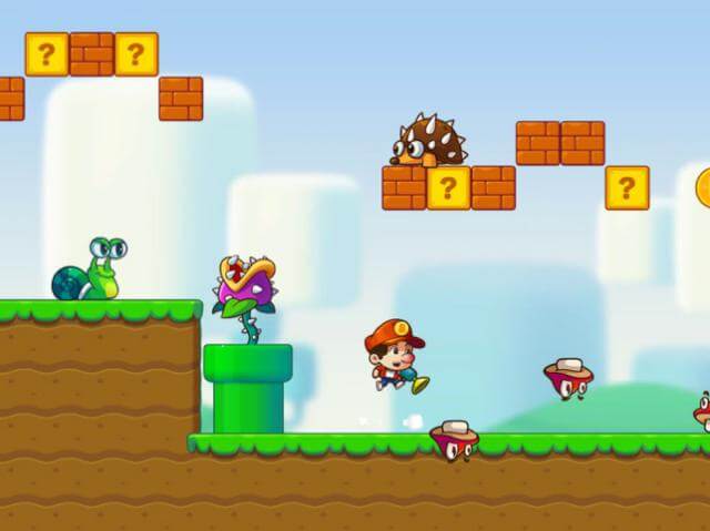 Super Jack's World cho bạn phiêu lưu cùng Jack trong hành trình cứu công chúa