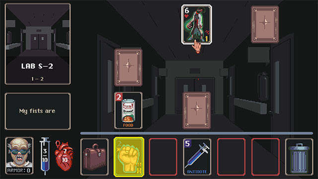 Game Cards of the Dead sở hữu kho vũ khí và công cụ cực kỳ phong phú