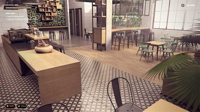Coffee Bar Renovator là game mô phỏng cải tạo quán cà phê chân thực