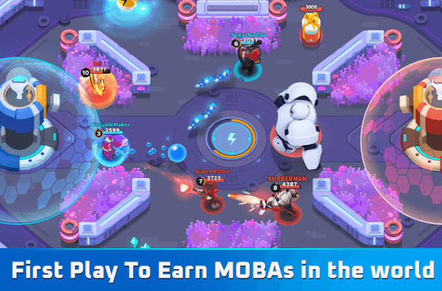 Tận hưởng các trận chiến MOBA hấp dẫn trong game Thetan Arena