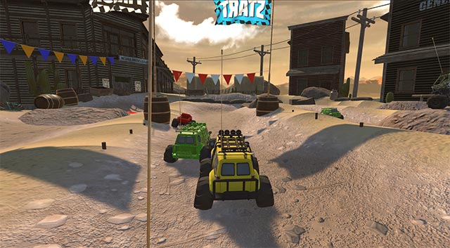 Lái những chiếc xe điều khiển từ xa và chinh phục đường đua mới trong game RC Rush