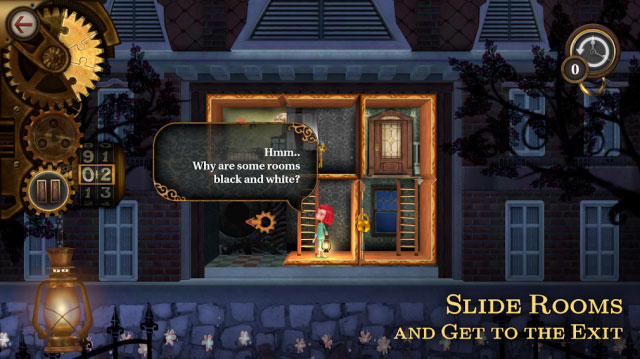 Trượt các căn phòng để tìm lối ra trong game ROOMS: The Toymaker's Mansion