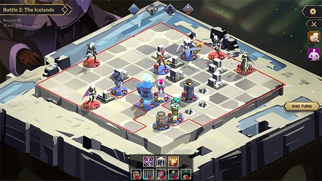 Làm chủ đấu trường bàn cờ trong game Defend the Rook