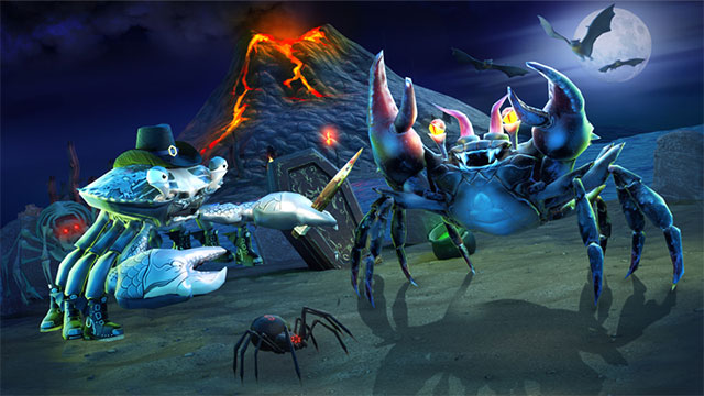 King of Crabs Season 2 với chủ đề Lễ hội ma Halloween