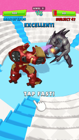 Chạm vào màn hình để chiến đấu