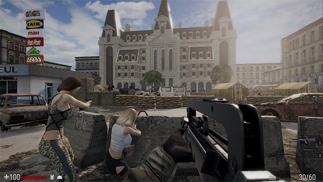 Kề vai sát cánh bên những nữ xạ thủ xinh đẹp, dũng cảm của Wars and Roses game