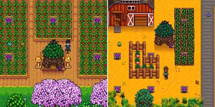 Junimos trong Stardew Valley