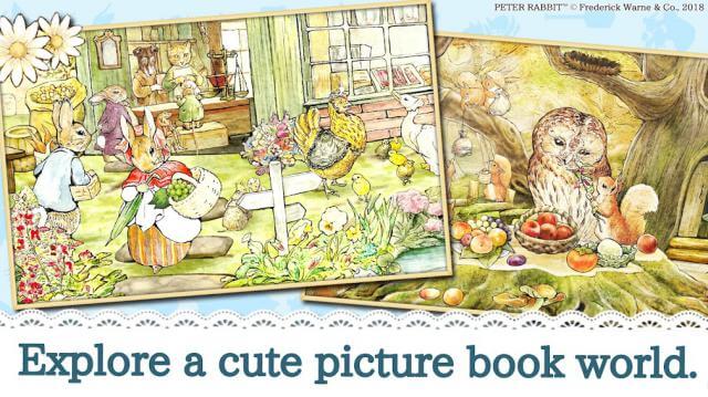 Chơi game Peter Rabbit - Hidden World và khám phá những bức tranh tuyệt vời từ cuốn truyện "Thỏ Peter"