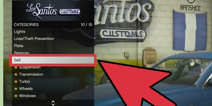 Bán ô tô là một cách để kiếm tiền trong GTA Online