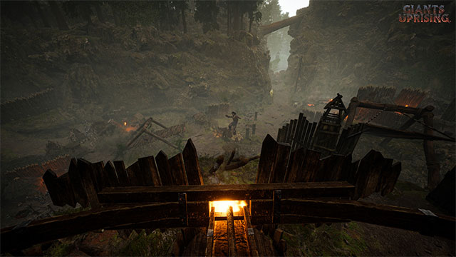 Phá hủy làng mạc và tiêu diệt những kẻ ngáng đường trong Giants Uprising game