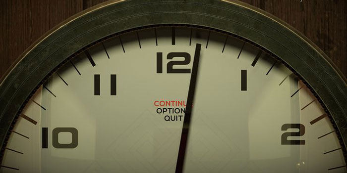 Đồng hồ trong Twelve Minutes giúp theo dõi thời gian thực