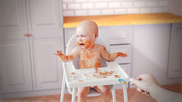 Cho bé ăn, vệ sinh cá nhân và rất nhiều công việc "không tên" khác