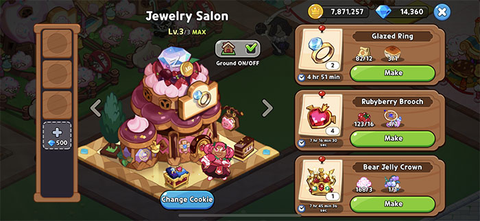 Xếp các vật phẩm vào hàng để nhà máy tiếp tục sản xuất khi ứng dụng đóng