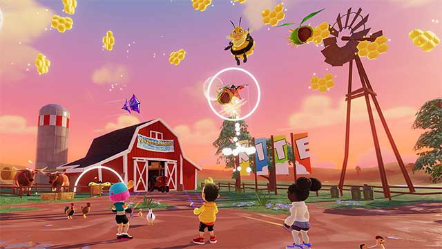 Stunt Kite Party là game mô phỏng thả diều nhiều người chơi độc đáo
