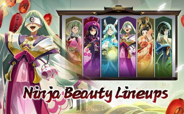 Các chiến binh ninja tuyệt đẹp