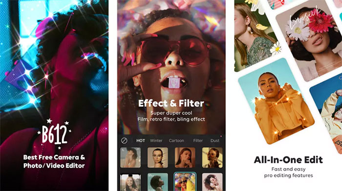 Một số tính năng của B612