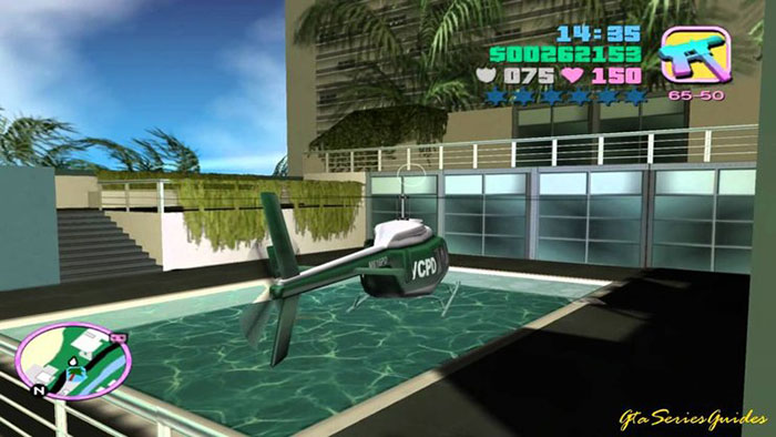 Khi thu thập một gói ẩn sẽ nhận được rất nhiều phần thưởng, bao gồm máy bay trực thăng và vũ khí.